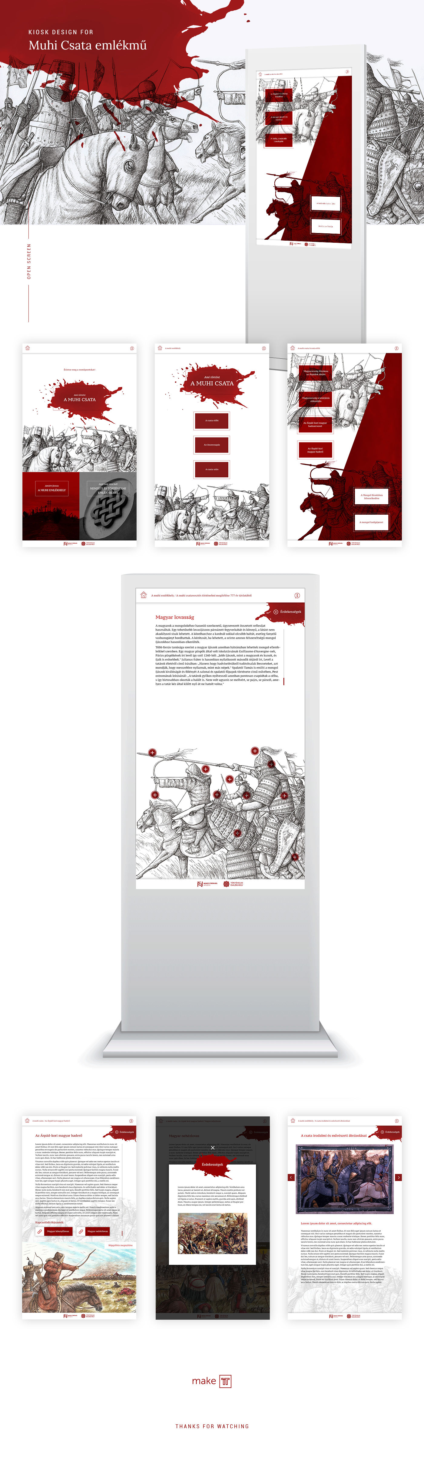 MUHI Emlékhely Kioszk